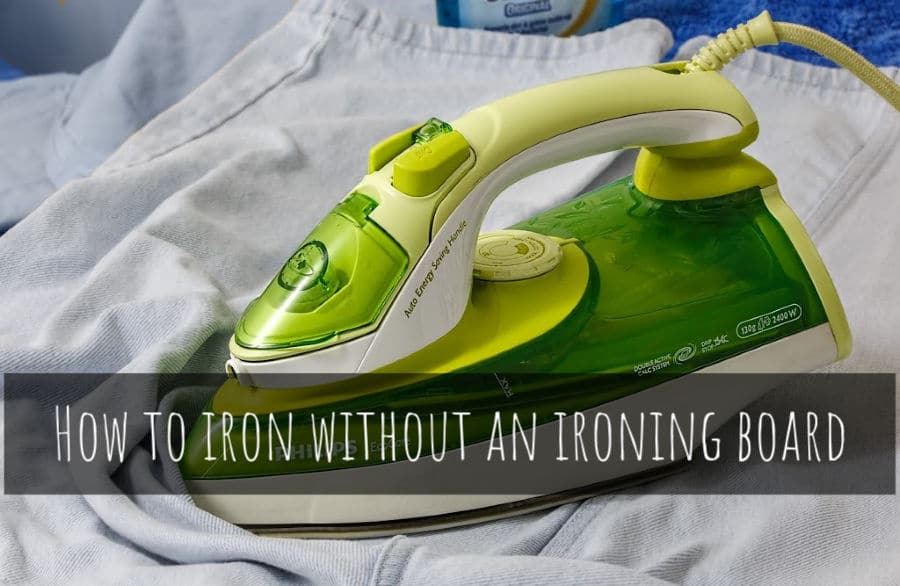 How to Iron Without an Ironing Board ─ 2024 Guide