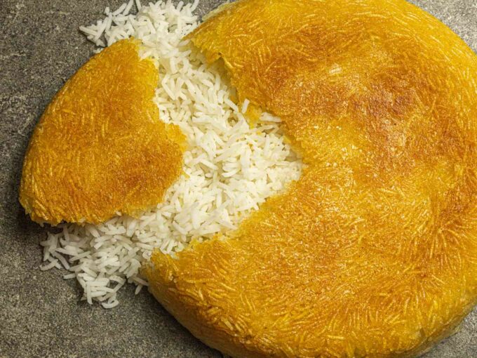 How to Make Rice with Crust